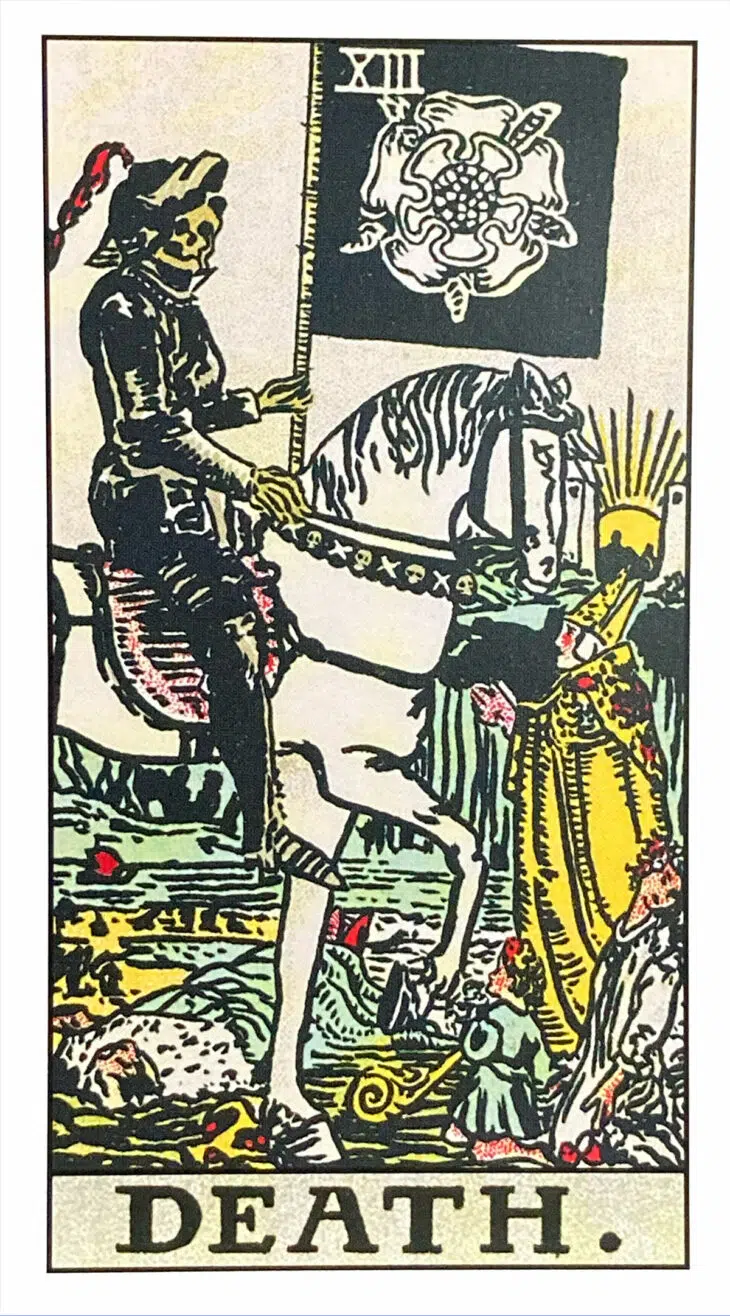 Death (XIII) Rider Waite Smith Tarot