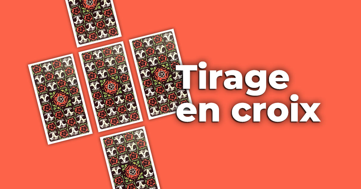 Comment faire un tirage en croix avec le tarot Rider