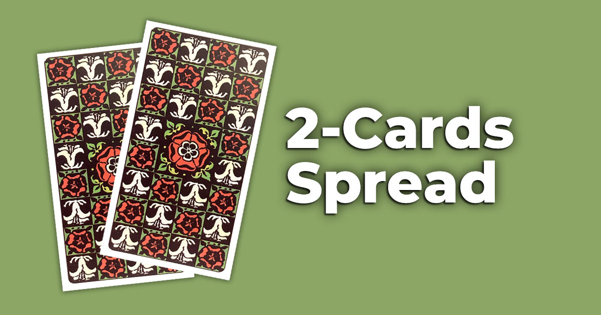How to make a two-card tarot reading Rider Waite
