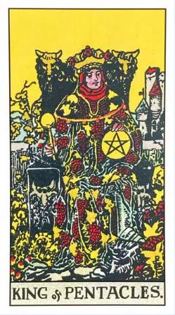 King of Pentacles - Rider Waite Smith Tarot