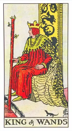 King of Wands - Rider Waite Smith Tarot