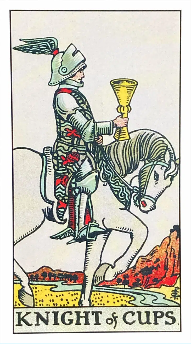 Knight of Cups - Rider Waite Smith Tarot