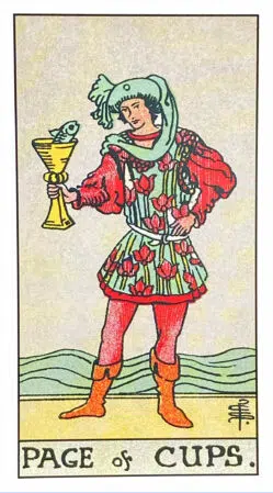 Page of Cups - Rider Waite Smith Tarot